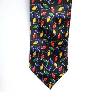 Men's Vintage Silk Christmas Holiday Tie
